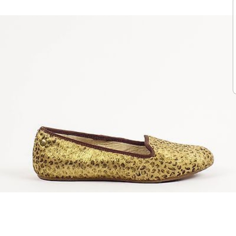 UGG Australia Alloway Leopard Ballet Flats
